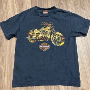 Harley Davison youth small short sleeve tee